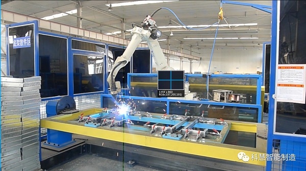 GA黄金甲智能造作精品案例全解析：造冷设备焊接自动化工作站